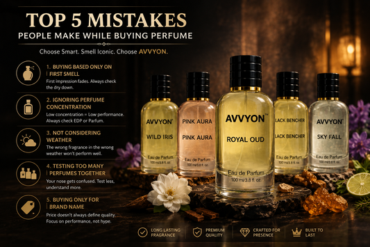 Top 5 Buying Perfume Mistakes in India to Avoid for a Perfect Scent