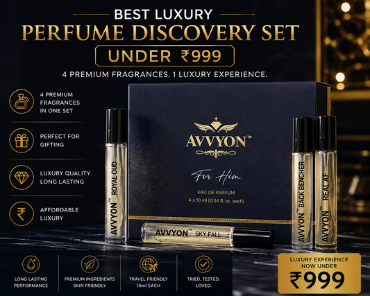 Best Luxury Perfume Discovery Set India Under ₹999 for 2026