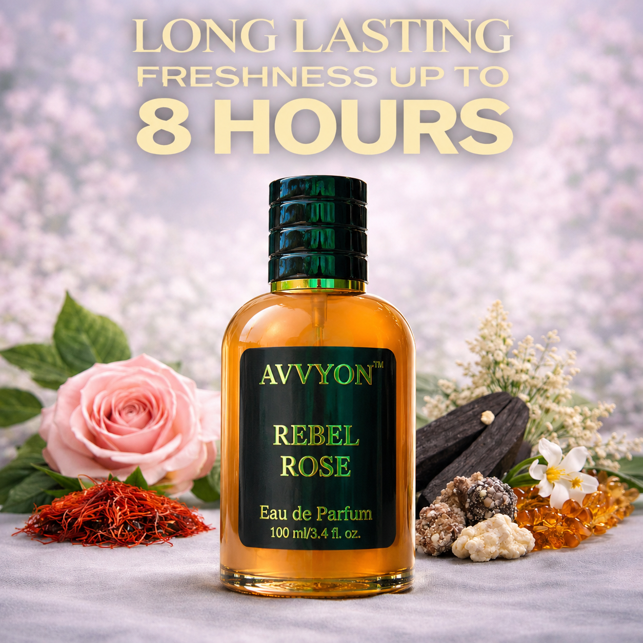 Rebel Rose Luxury Perfume for Women - 100ML