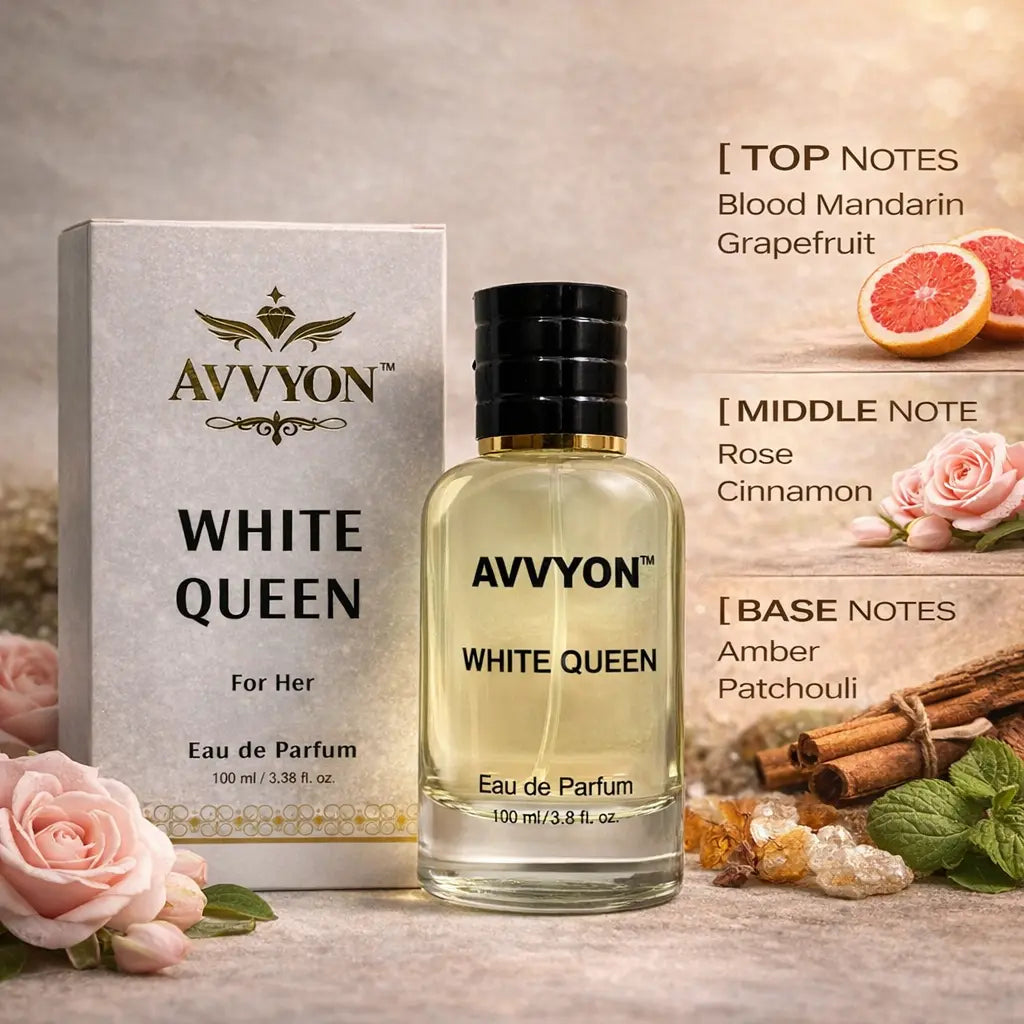 White Queen Perfume for Women - 100ML Eau de Parfum - Avvyon