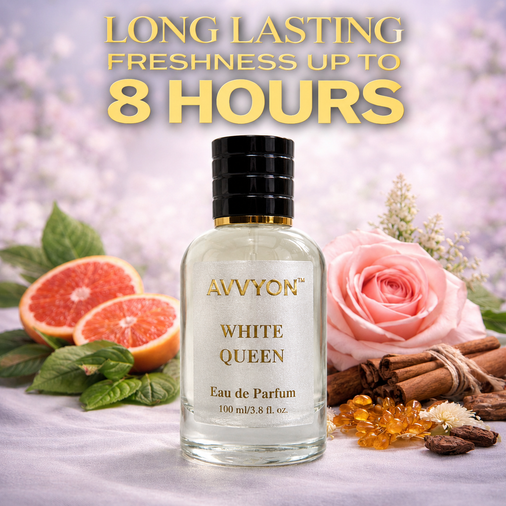 White Queen Luxury Perfume for Women - 100ML Eau de Parfum