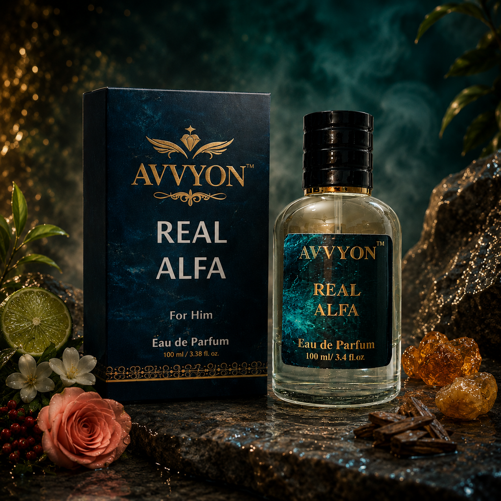 Real Alfa Fragrance for Men 100ML – Daily Use Perfume for Men with Captivating Scent