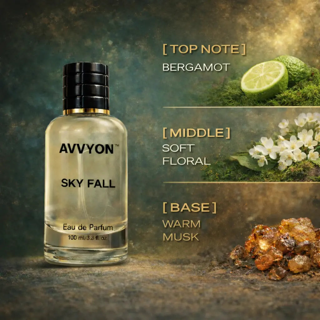 Sky Fall Men's Fragrance 100ML - Elegant Scent for Him - Avvyon
