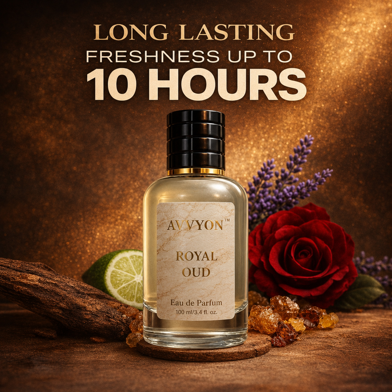 Royal Oud for Him - 100ML Strong Long Lasting Perfume for Men