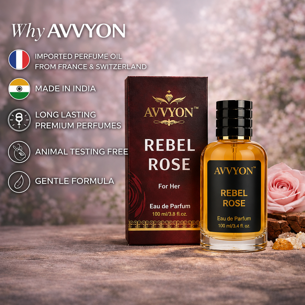 Rebel Rose Luxury Perfume for Women - 100ML