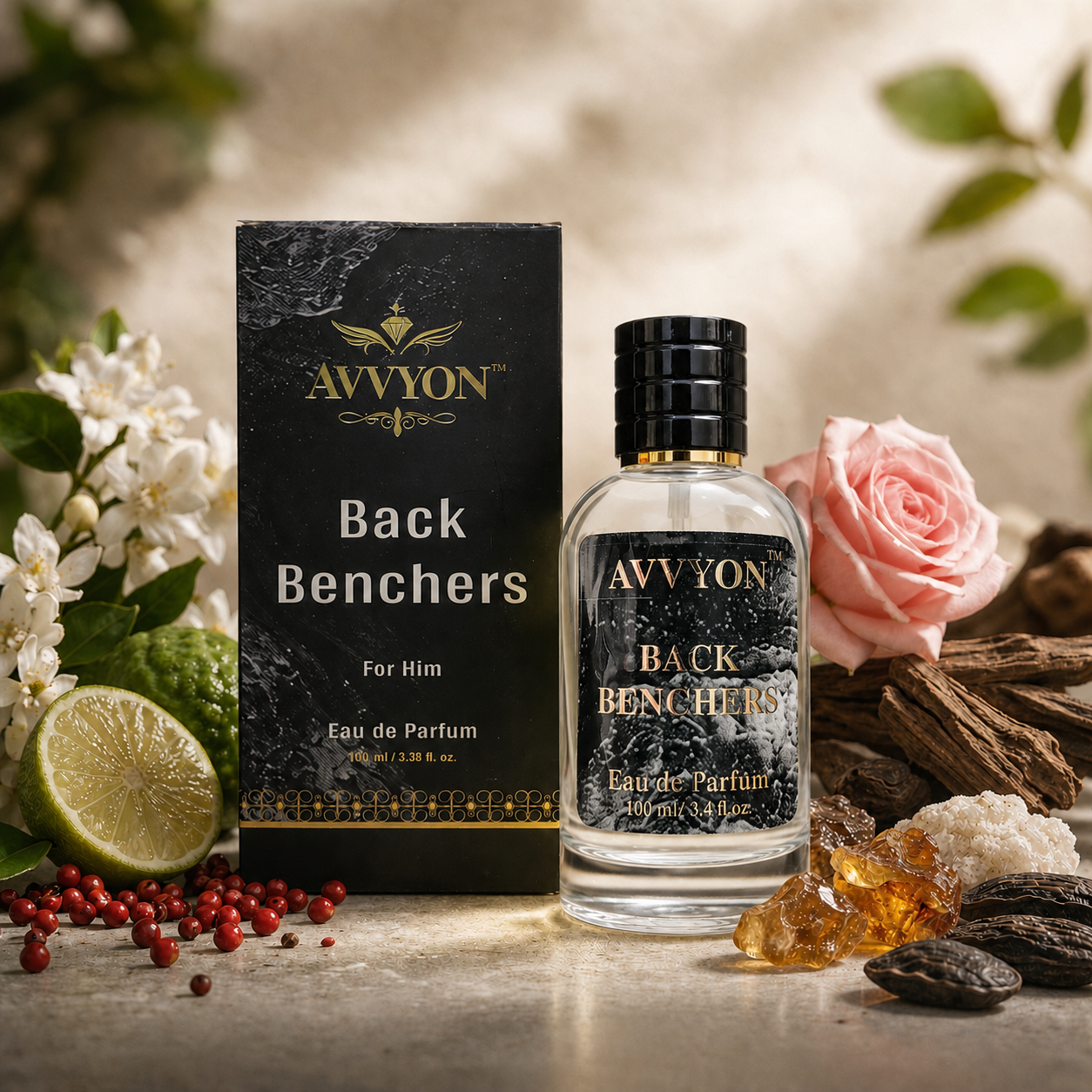 Back Bencher Fragrance for Men - 100ML, Best Perfume for Men for Date
