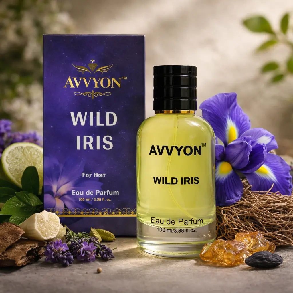 Wild Iris Perfume for Women (100ML) – Captivating Fragrance for Her - Avvyon