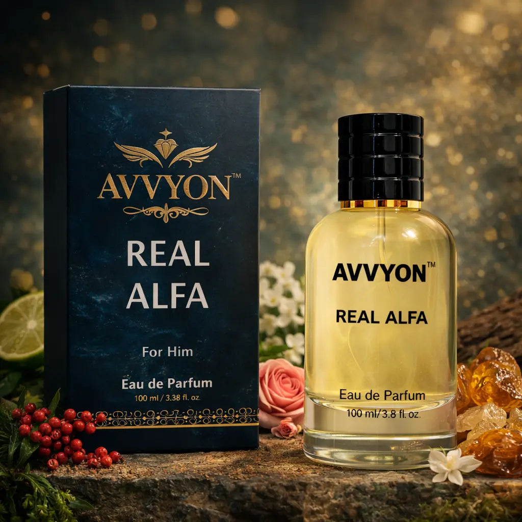 Real Alfa Fragrance for Men 100ML – Captivating Scent for Him - Avvyon