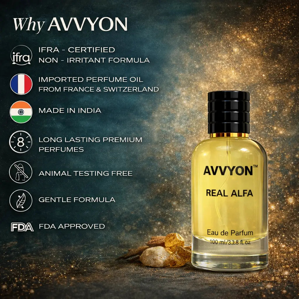 Real Alfa Fragrance for Men 100ML – Captivating Scent for Him - Avvyon