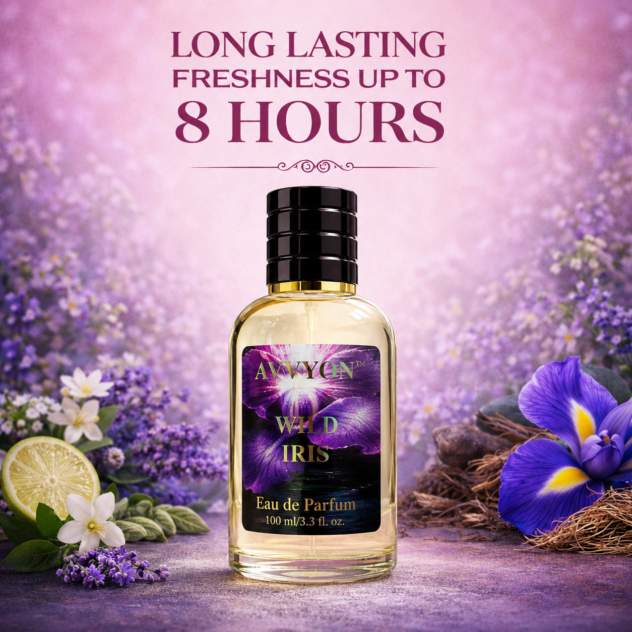 Wild Iris Perfume for Women 100ML - Sweet Perfume for Women with Captivating Fragrance
