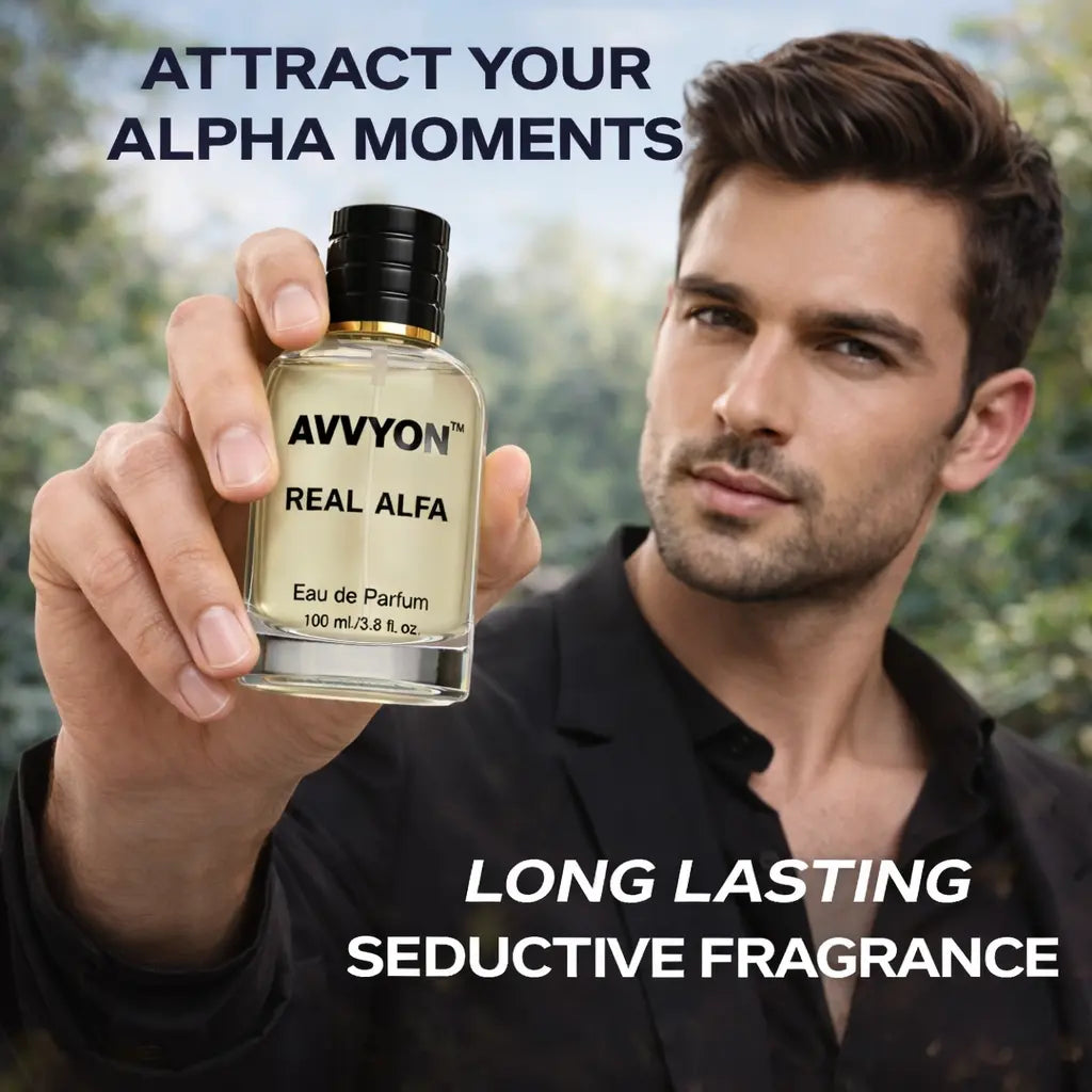 Real Alfa Fragrance for Men 100ML – Captivating Scent for Him - Avvyon