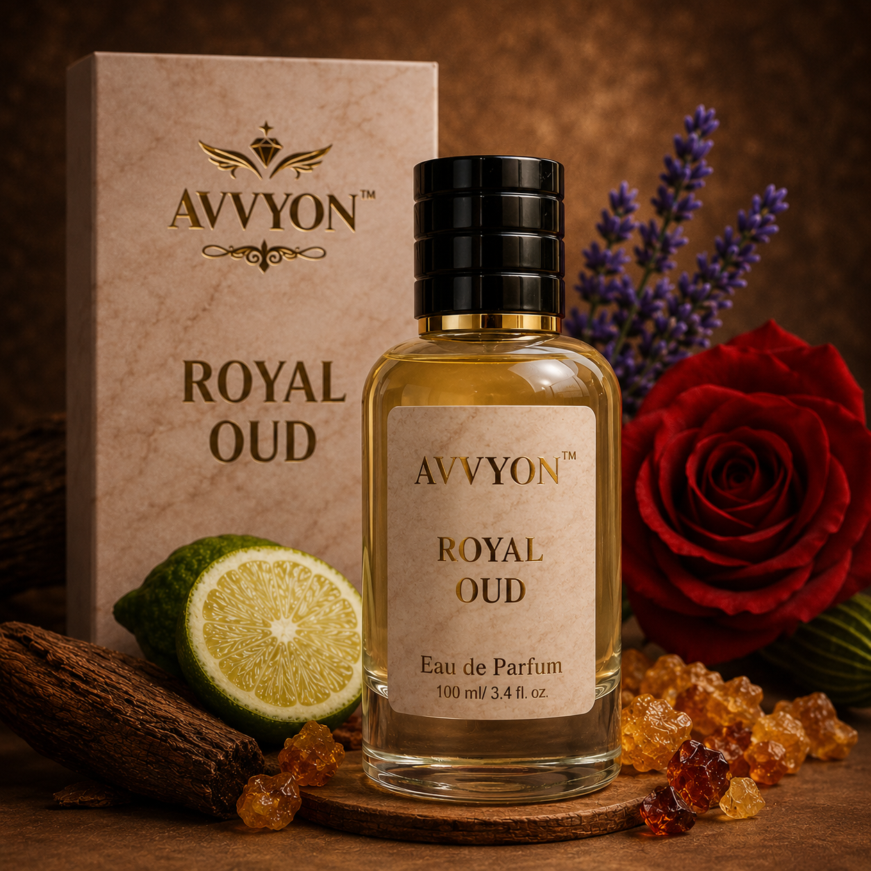 Royal Oud for Him - 100ML Strong Long Lasting Perfume for Men